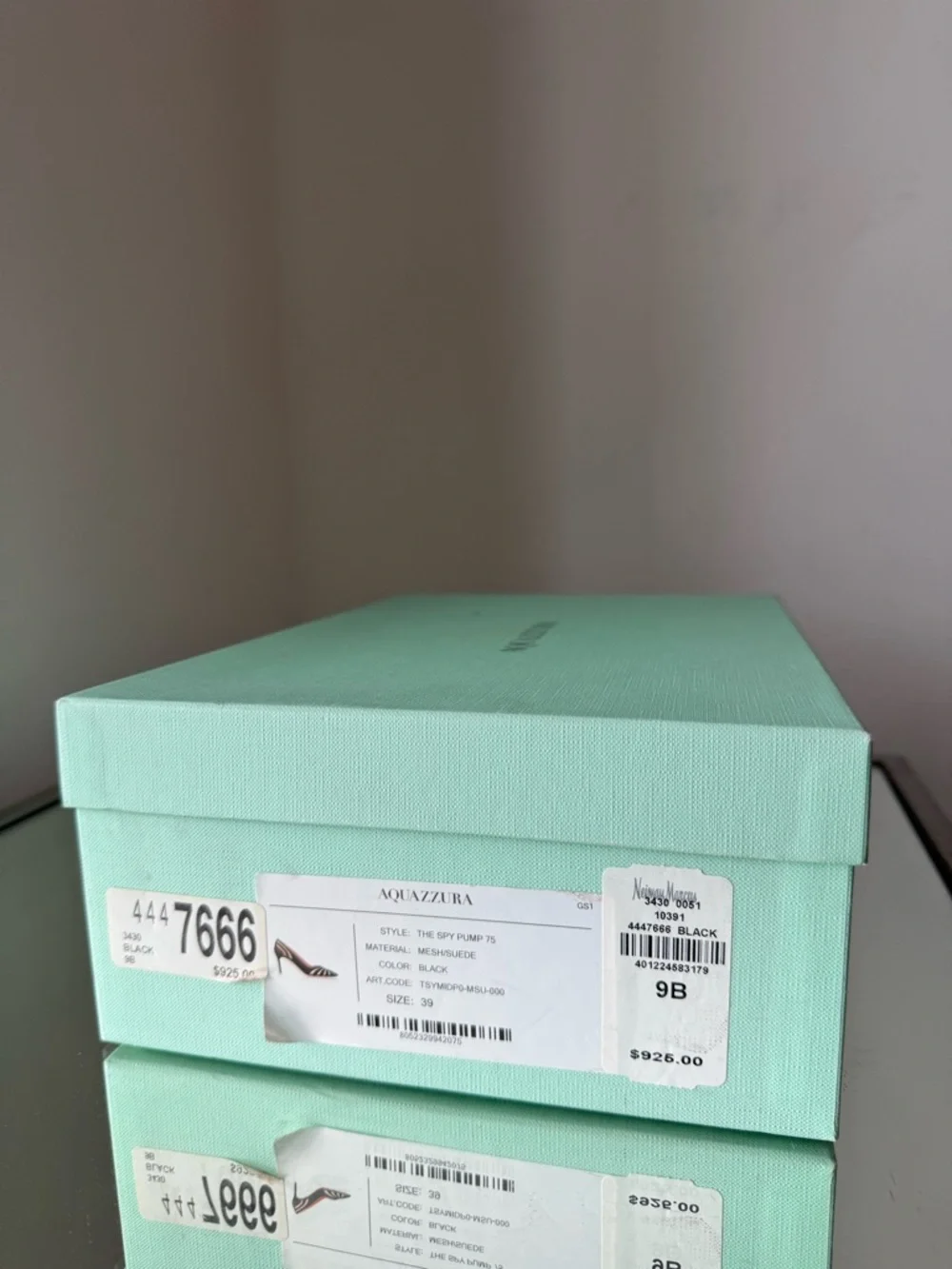 Aquazzura new box